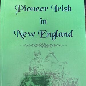 Pioneer Irish in New England Coffee Table Book - Green Cover